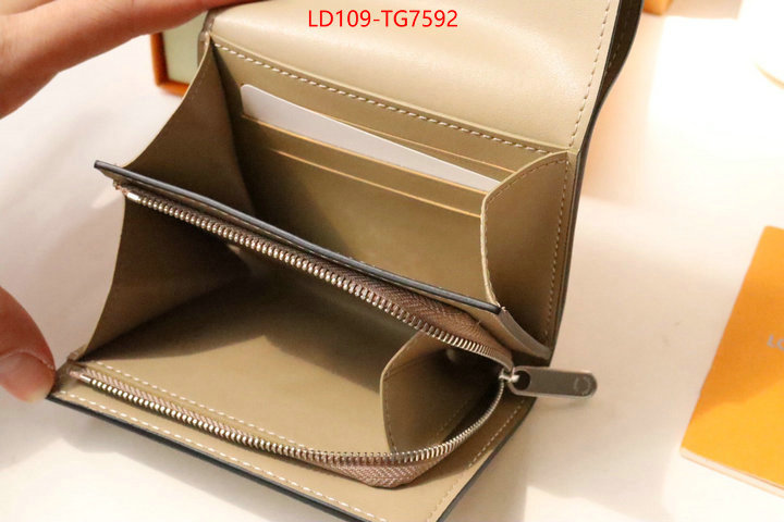 LV Bags(TOP)-Wallet fake cheap best online ID: TG7592 $: 109USD,