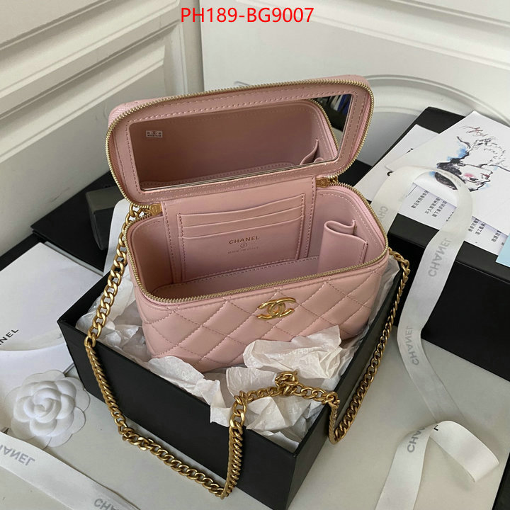 Chanel Bags(TOP)-Vanity wholesale replica ID: BG9007 $: 189USD,