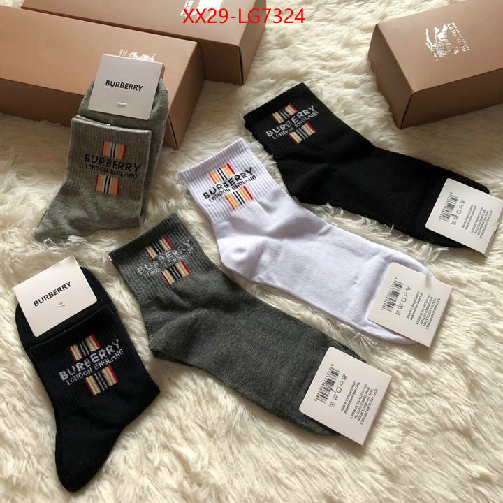 Sock-Burberry top grade ID: LG7324 $: 29USD