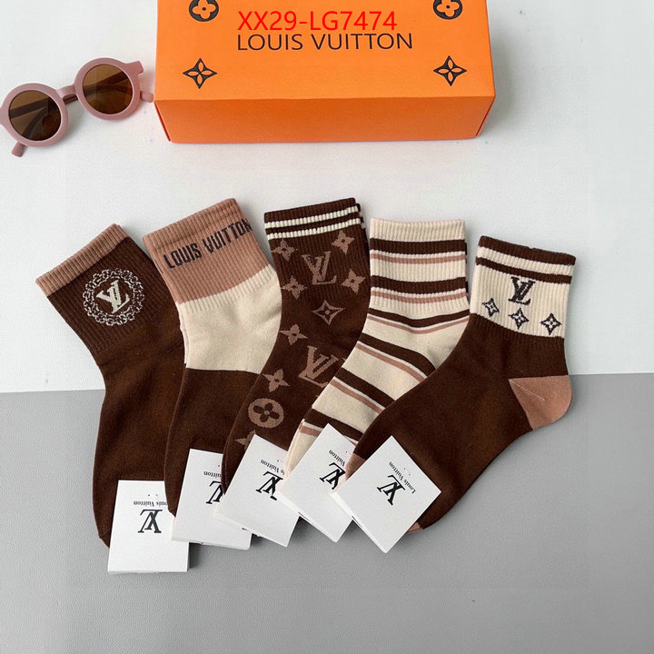Sock-LV where to buy the best replica ID: LG7474 $: 29USD