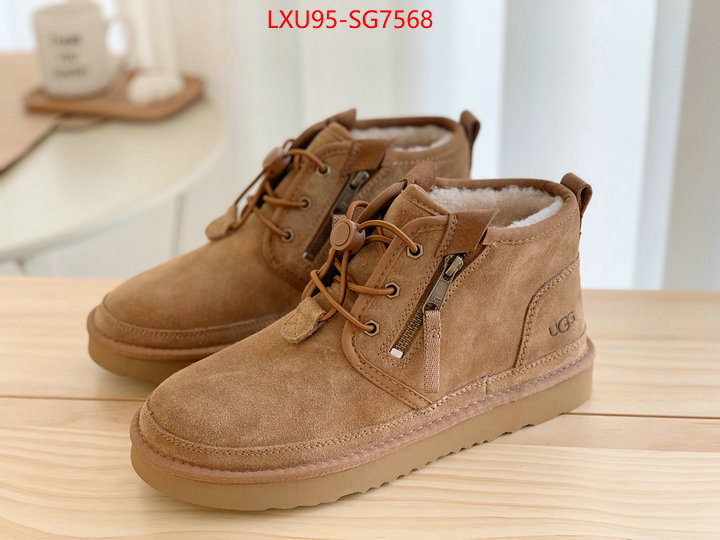 Men Shoes-UGG what 1:1 replica ID: SG7568 $: 95USD