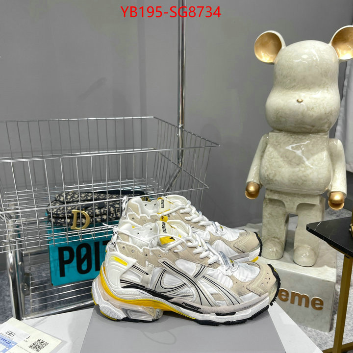 Men Shoes-Balenciaga 1:1 replica ID: SG8734 $: 195USD