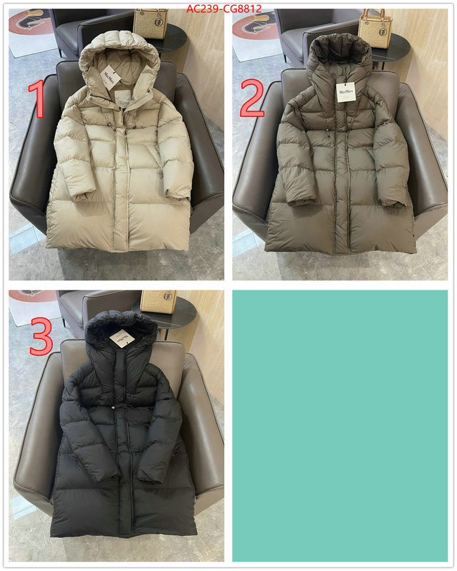 Down jacket Women-MaxMara 2023 replica wholesale cheap sales online ID: CG8812 $: 239USD
