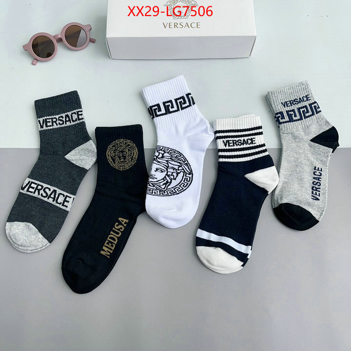 Sock-Versace luxury cheap replica ID: LG7506 $: 29USD