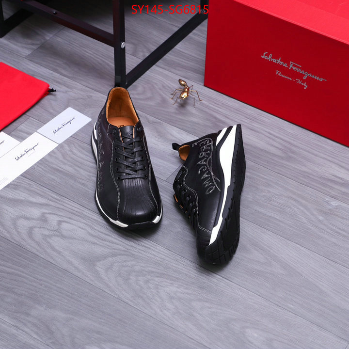 Men shoes-Ferragamo aaaaa+ replica ID: SG6815 $: 145USD
