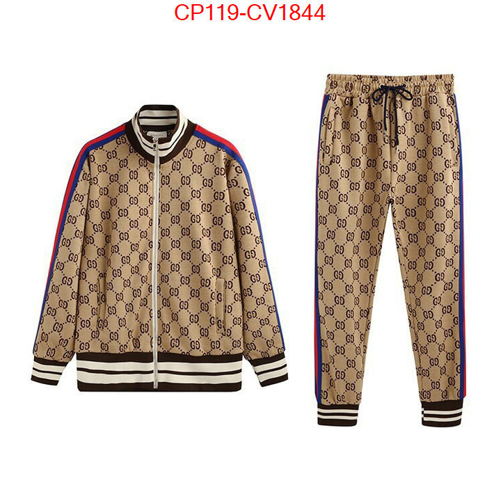 Clothing-Gucci best quality replica ID: CV1844 $: 119USD