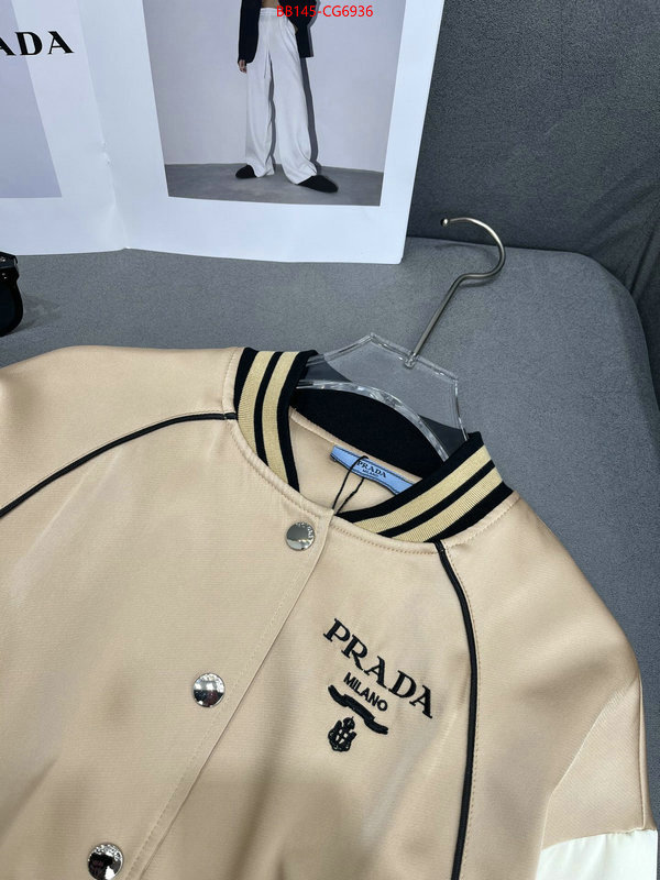 Clothing-Prada hot sale ID: CG6936 $: 145USD