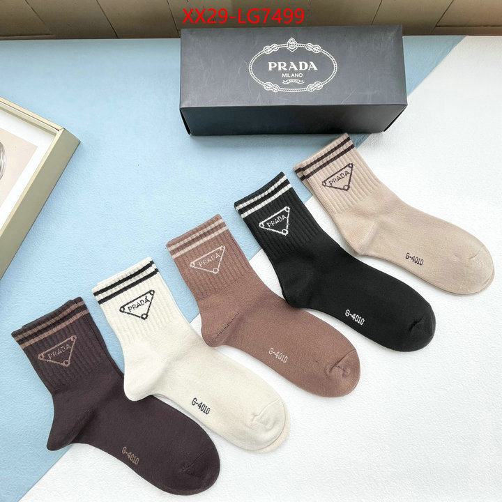 Sock-Prada buy replica ID: LG7499 $: 29USD