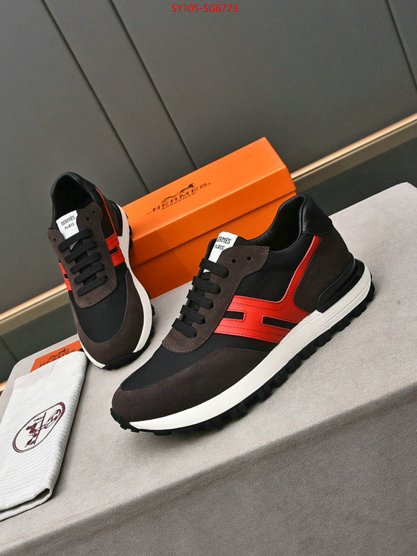 Men Shoes-Hermes replica 1:1 high quality ID: SG6723 $: 105USD