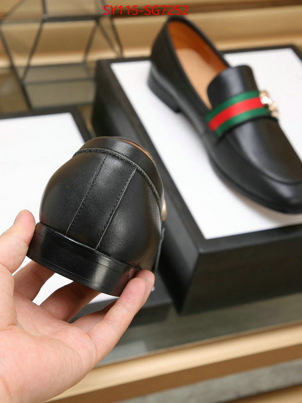 Men Shoes-Gucci can you buy knockoff ID: SG7252 $: 115USD