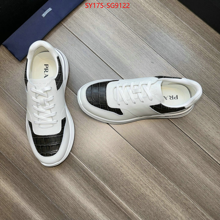 Men shoes-Prada replica sale online ID: SG9122 $: 175USD