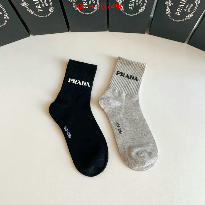 Sock-Prada found replica ID: LG7490 $: 29USD
