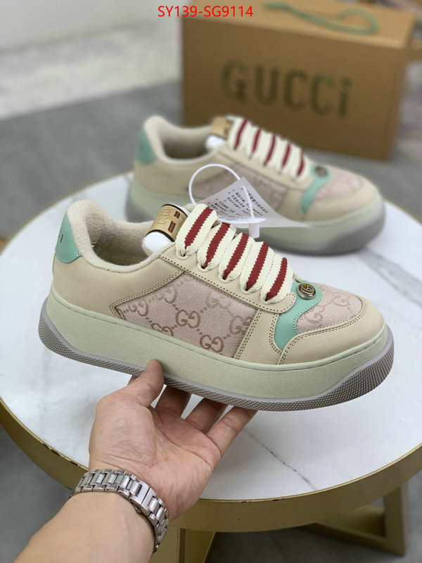 Men Shoes-Gucci replica wholesale ID: SG9114 $: 139USD