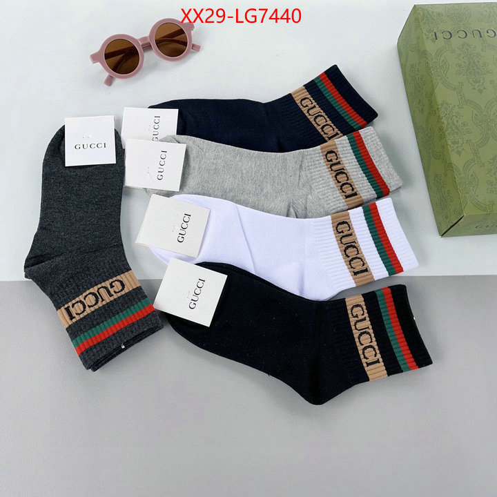 Sock-Gucci high ID: LG7440 $: 29USD