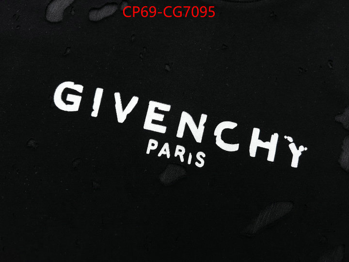 Clothing-Givenchy what 1:1 replica ID: CG7095 $: 69USD