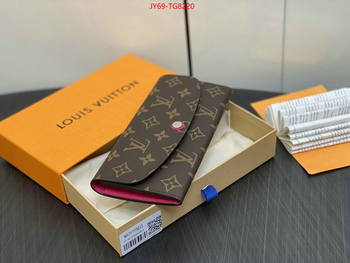 LV Bags(TOP)-Wallet online from china designer ID: TG8220 $: 69USD