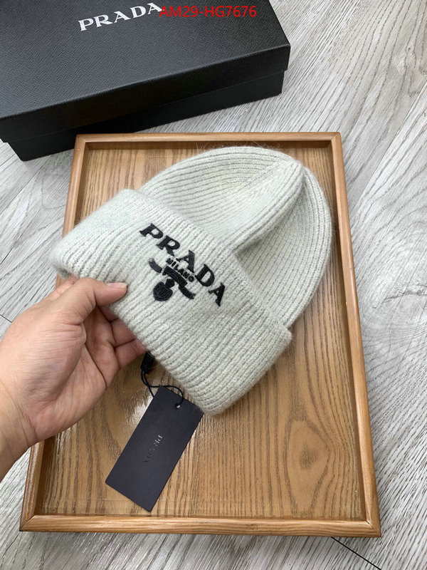 Cap (Hat)-Prada where to buy the best replica ID: HG7676 $: 29USD