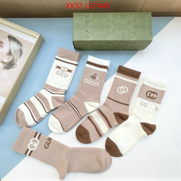 Sock-Gucci how can i find replica ID: LG7445 $: 32USD