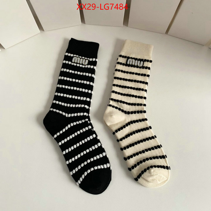 Sock-Miu Miu only sell high-quality ID: LG7484 $: 29USD