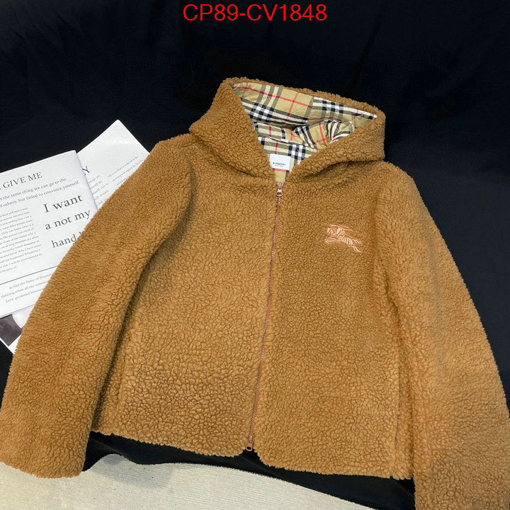 Clothing-Burberry customize the best replica ID: CV1848 $: 89USD