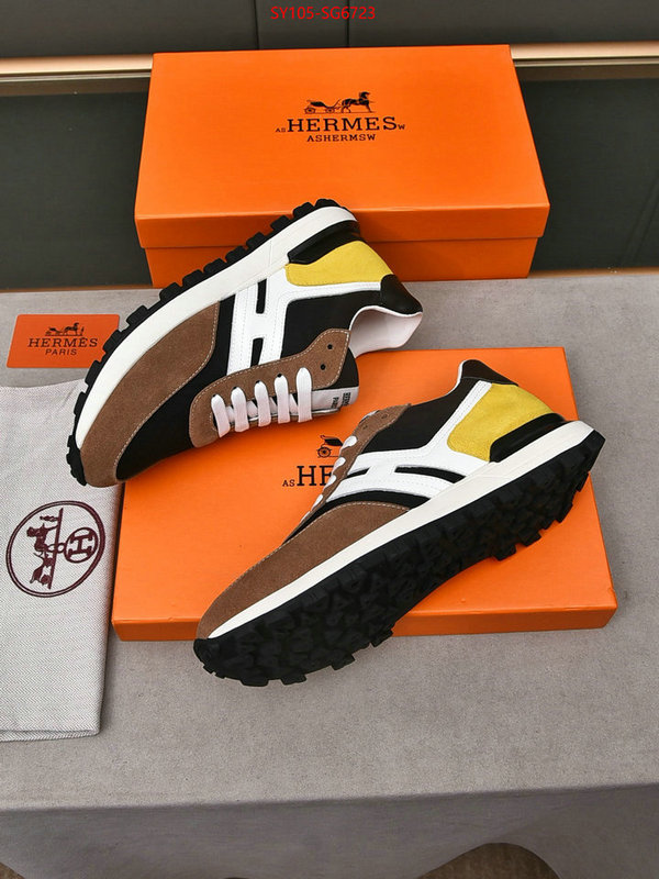 Men Shoes-Hermes replica 1:1 high quality ID: SG6723 $: 105USD