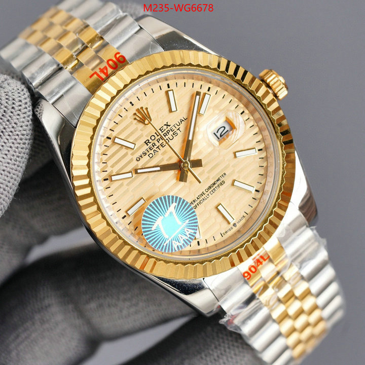 Watch(TOP)-Rolex top sale ID: WG6678 $: 235USD