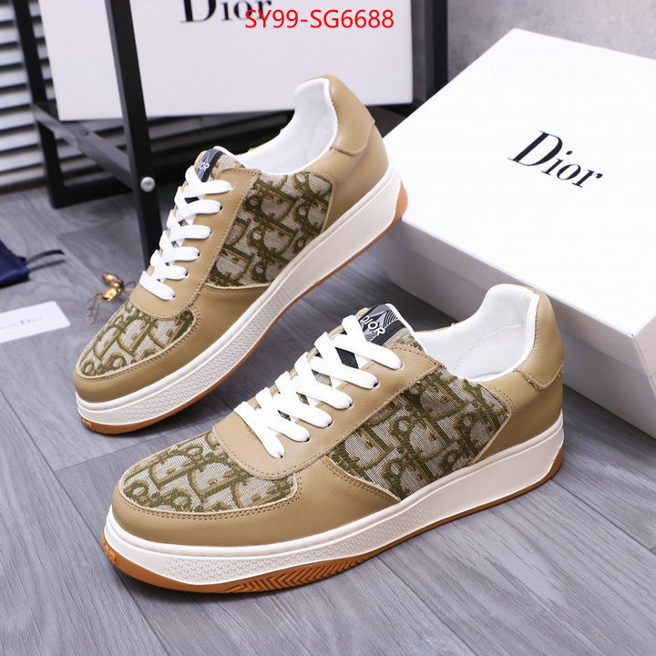 Men shoes-Dior can i buy replica ID: SG6688 $: 99USD