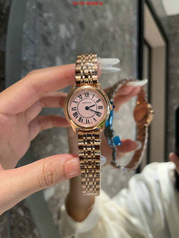 Watch(TOP)-Cartier outlet sale store ID: WG6616 $: 129USD