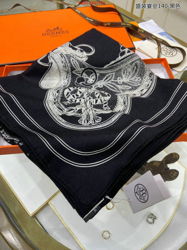 Scarf-Hermes quality replica ID: MG7756 $: 85USD