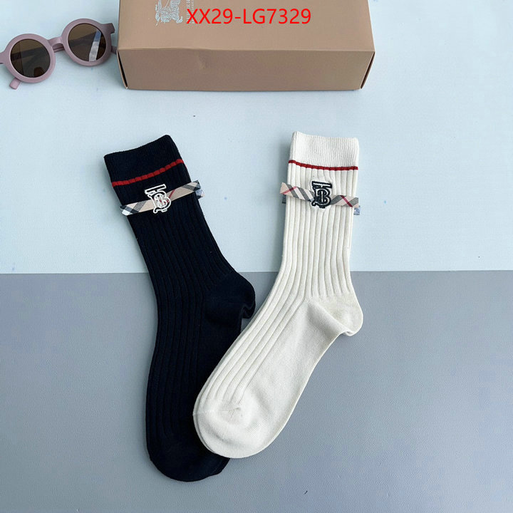 Sock-Burberry wholesale 2023 replica ID: LG7329 $: 29USD