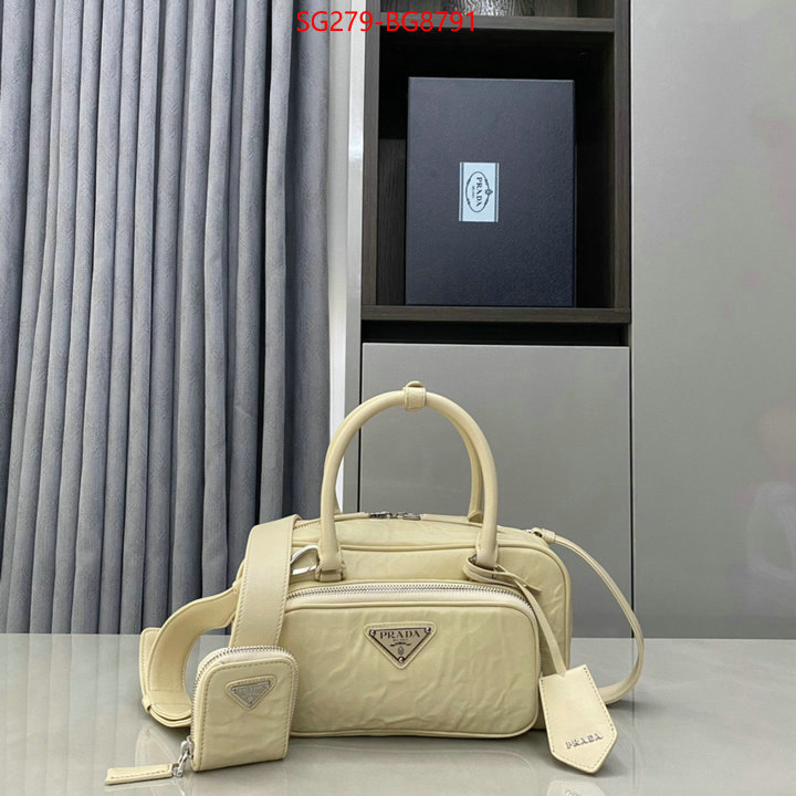 Prada Bags (TOP)-Diagonal- 2023 perfect replica designer ID: BG8791 $: 279USD,