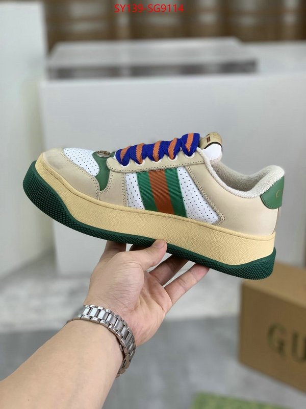 Men Shoes-Gucci replica wholesale ID: SG9114 $: 139USD