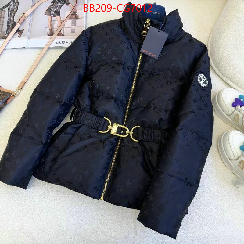 Down jacket Women-LV best replica new style ID: CG7012 $: 209USD