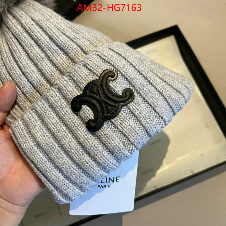 Cap(Hat)-Celine where to buy replicas ID: HG7163 $: 32USD