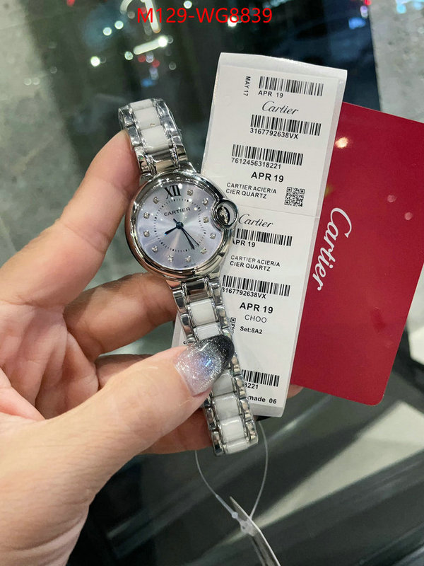 Watch(4A)-Cartier buy aaaaa cheap ID: WG8839 $: 129USD