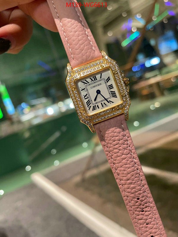 Watch(TOP)-Cartier 2023 aaaaa replica customize ID: WG6613 $: 139USD