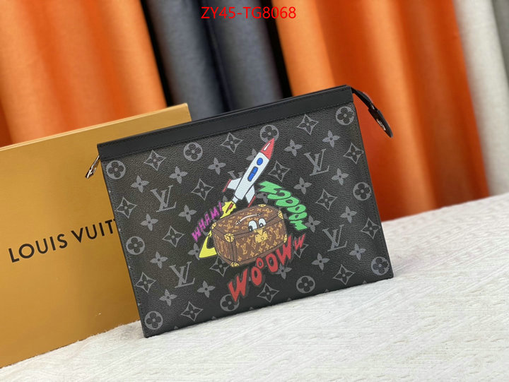 LV Bags(4A)-Wallet high quality happy copy ID: TG8068 $: 45USD