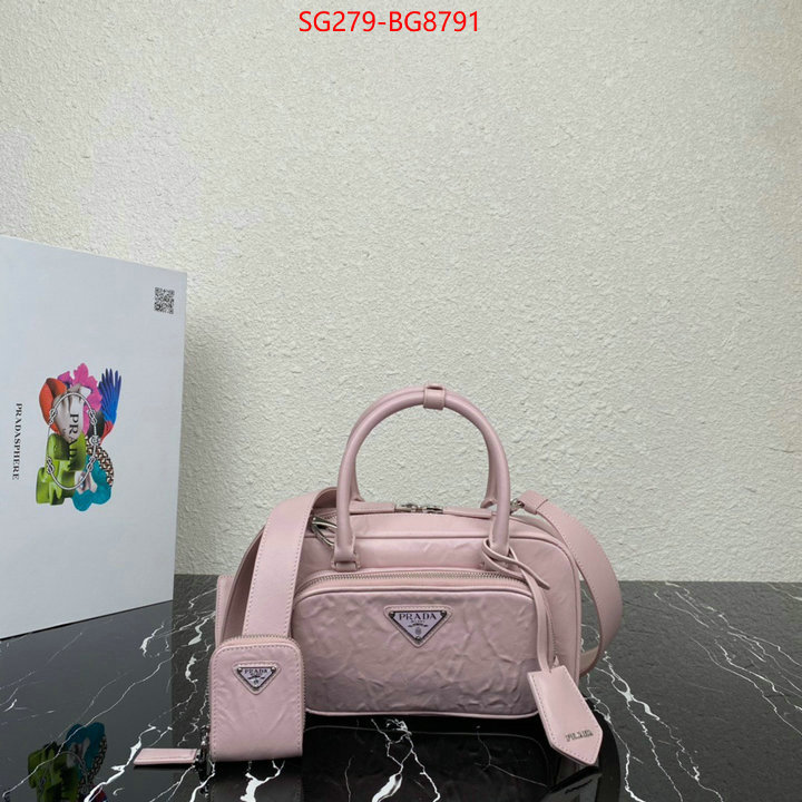 Prada Bags (TOP)-Diagonal- 2023 perfect replica designer ID: BG8791 $: 279USD,