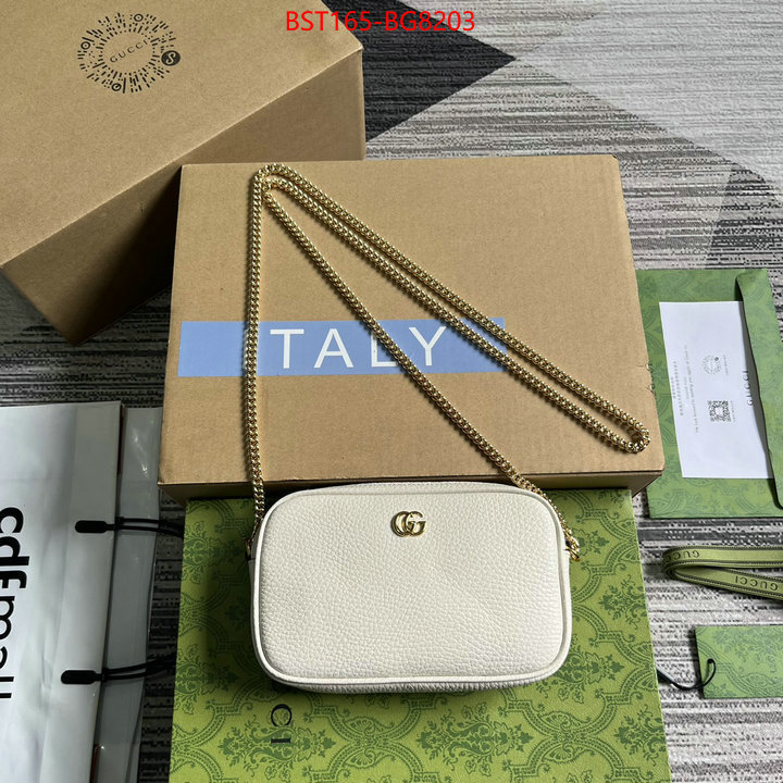 Gucci Bags(TOP)-Diagonal- the highest quality fake ID: BG8203 $: 165USD