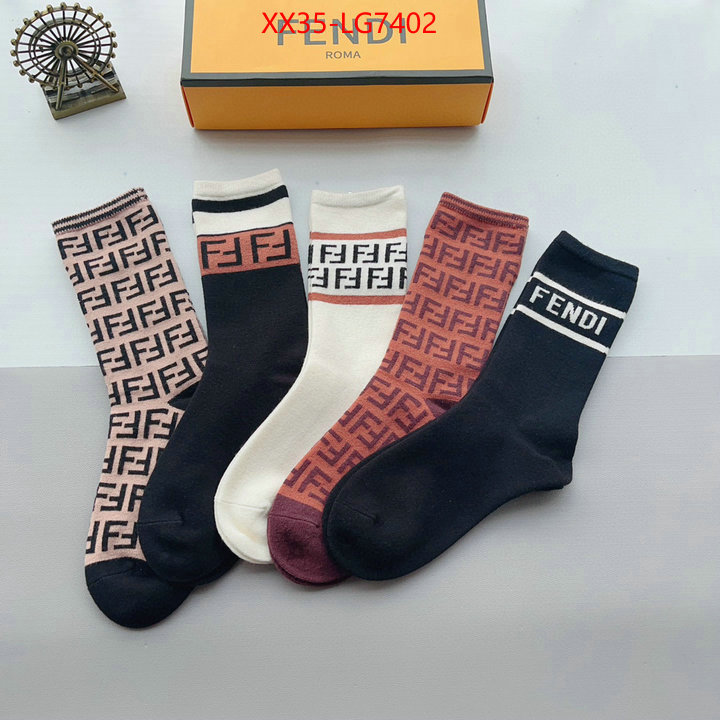 Sock-Fendi where can i buy the best 1:1 original ID: LG7402 $: 35USD