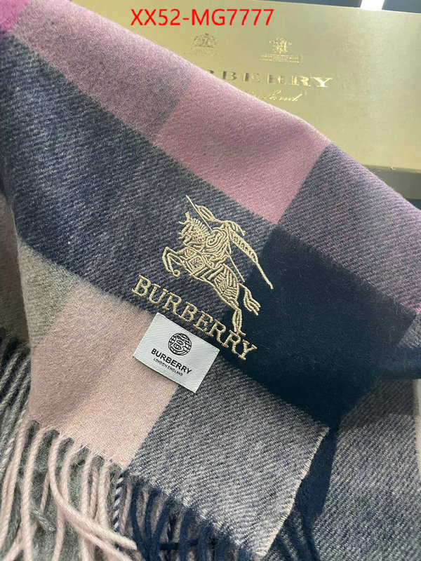 Scarf-Burberry top quality fake ID: MG7777 $: 52USD