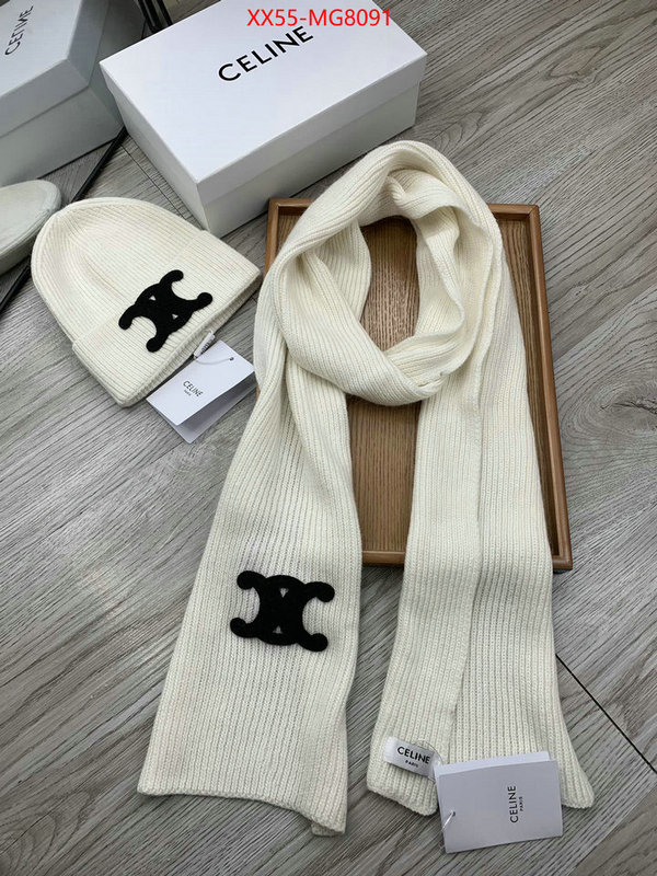 Scarf-CELINE knockoff highest quality ID: MG8091 $: 55USD