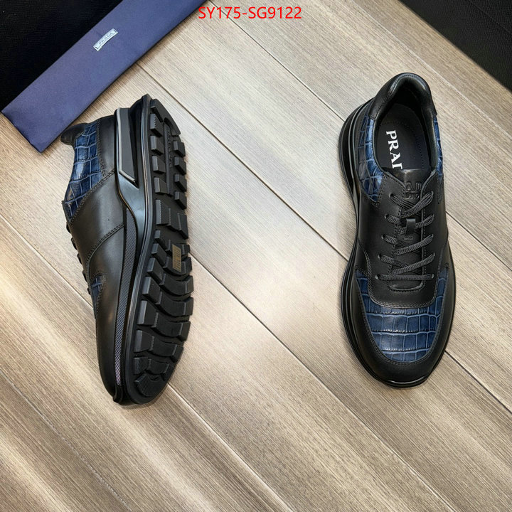 Men shoes-Prada replica sale online ID: SG9122 $: 175USD