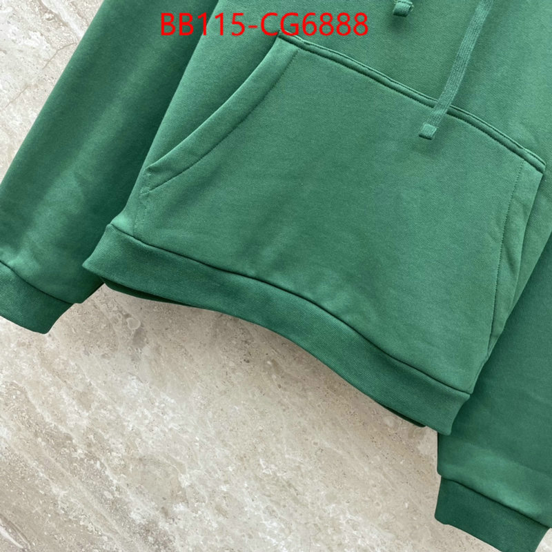 Clothing-Gucci designer replica ID: CG6888 $: 115USD