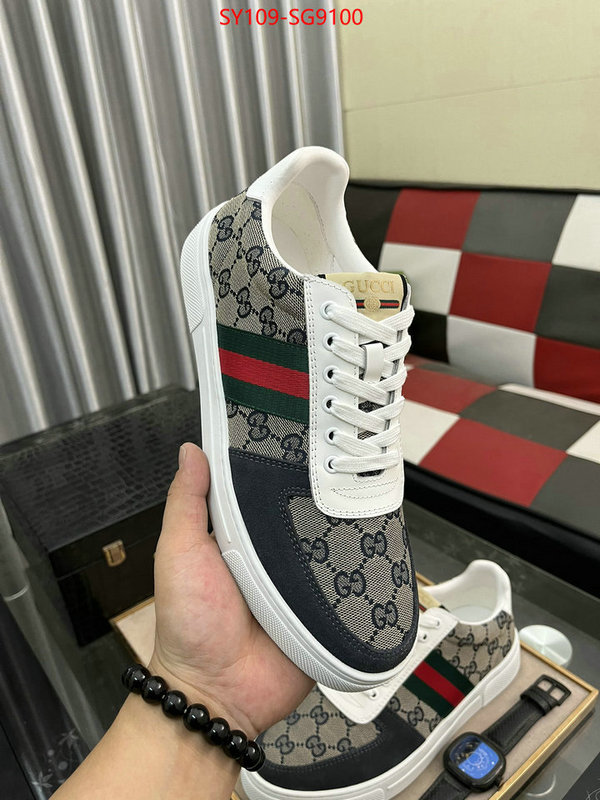 Men Shoes-Gucci high quality 1:1 replica ID: SG9100 $: 109USD