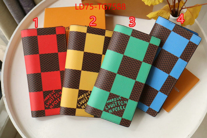 LV Bags(TOP)-Wallet buy the best replica ID: TG7588 $: 75USD,