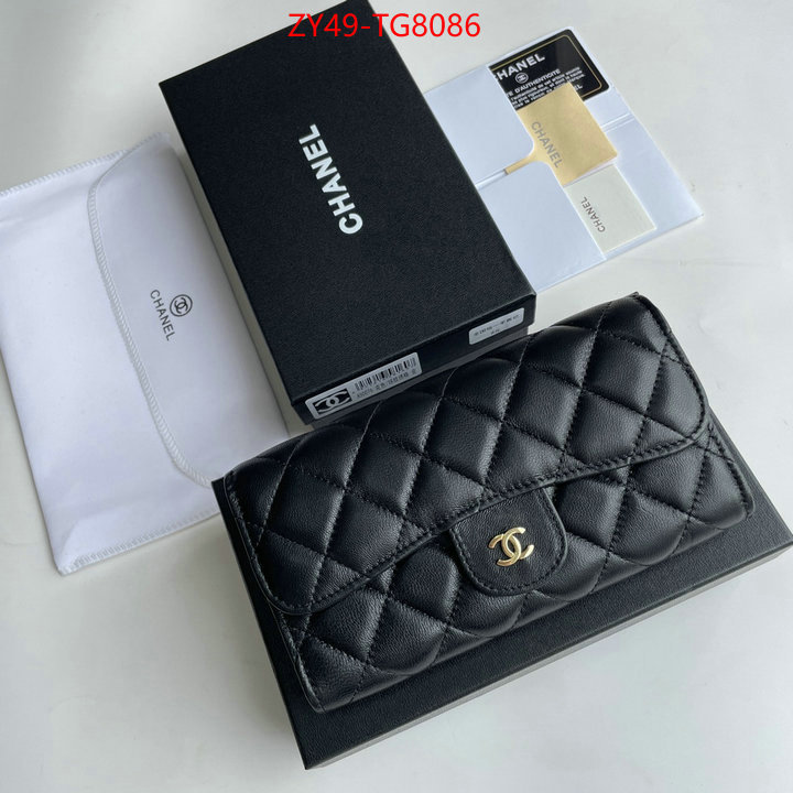 Chanel Bags(4A)-Wallet- buy the best high quality replica ID: TG8086 $: 49USD