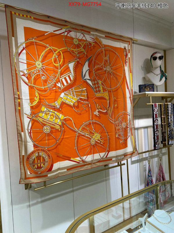 Scarf-Hermes fake high quality ID: MG7754 $: 79USD