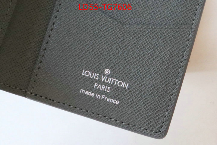 LV Bags(TOP)-Wallet high quality replica ID: TG7606 $: 55USD,