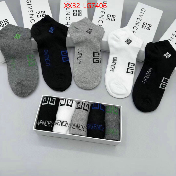 Sock-Givenchy what is top quality replica ID: LG7408 $: 32USD